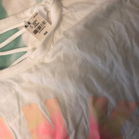 Victoria’s Secret PINK blue long sleeve tee - Picture 3 of 4